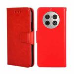 For Huawei Mate 50 Pro Crystal Texture Leather Phone Case(Red)