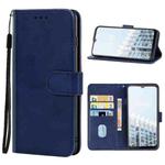 For TECNO Pop 6 Pro Leather Phone Case(Blue)