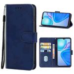 For vivo Y52t Leather Phone Case(Blue)