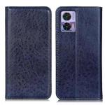 For Motorola Edge 30 Lite / Edge 30 Neo Magnetic Crazy Horse Texture Leather Phone Case(Blue)
