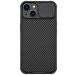 For iPhone 14 NILLKIN CamShield Pro Protective Phone Case(Black)