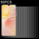 For Vivo Y52t 50 PCS 0.26mm 9H 2.5D Tempered Glass Film