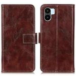 For Xiaomi Redmi A1 Retro Crazy Horse Texture Leather Phone Case(Brown)