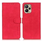 For Realme 9i 5G / 10 5G KHAZNEH Retro Texture Leather Phone Case(Red)