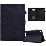 For Lenovo Tab M10 Plus 3rd Gen 10.6 inch Embossed Smile Flip Tablet Leather Case(Black)