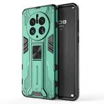 For Huawei Mate 50 Pro Supersonic Holder PC Soft TPU Phone Case(Green)