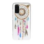 For Galaxy S20 Transparent TPU Mobile Phone Protective Case(Colorful Wind Chimes)