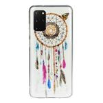 For Galaxy S20+ Transparent TPU Mobile Phone Protective Case(Colorful Wind Chimes)