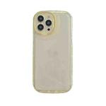 For iPhone 13 Pro Lens Invisible Bracket TPU Phone Case(Beige)