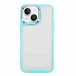 For iPhone 14 Plus Electroplating Hawkeye Phone Case(Mint Green)