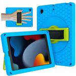 EVA + PC Tablet Case with Shoulder Strap For iPad 10.2 2022 / 2021 / 2020 / 2019 / 10.5(Blue)