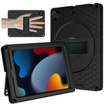 EVA + PC Tablet Case with Shoulder Strap For iPad 10.2 2022 / 2021 / 2020 / 2019 / 10.5(Black)