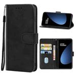 For Xiaomi 12T Pro Leather Phone Case(Black)