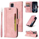 For Xiaomi Redmi K50 Gaming BETOPNICE Dual-side Buckle Leather Phone Case(Pink)