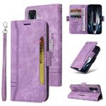 For Xiaomi Redmi K50 Gaming BETOPNICE Dual-side Buckle Leather Phone Case(Purple)