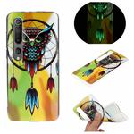 For Xiaomi Mi 10 Luminous TPU Mobile Phone Protective Case(Owl)