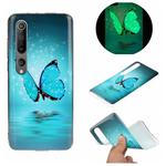 For Xiaomi Mi 10 Luminous TPU Mobile Phone Protective Case(Butterfly)
