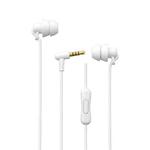 WEKOME YB02 SHQ Series In-Ear Sleep Wired Earphone, Plug Type:3.5mm(White)