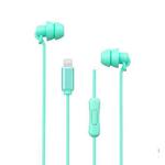 WEKOME YB02 SHQ Series In-Ear Sleep Wired Earphone, Plug Type:8 Pin(Blue)