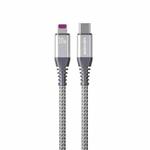 WEKOME WDC-171 Raython Series PD 20W Type-C to 8 Pin Fast Charge Data Cable Length: 1m(Silver)