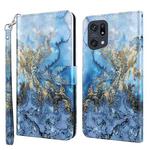 For OPPO Find X5 Pro 3D Painting Pattern TPU + PU Leather Phone Case(Milky Way)