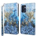 For OPPO Reno7 5G/Find X5 Lite 3D Painting Pattern TPU + PU Leather Phone Case(Milky Way)