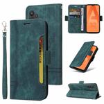 For Samsung Galaxy A32 5G BETOPNICE Dual-side Buckle Leather Phone Case(Green)