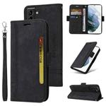 For Samsung Galaxy S21 5G BETOPNICE Dual-side Buckle Leather Phone Case(Black)