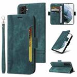 For Samsung Galaxy S21 5G BETOPNICE Dual-side Buckle Leather Phone Case(Green)