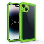 For iPhone 14 Plus Acrylic + TPU Shockproof Phone Case(Grass Green)
