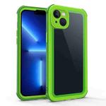 For iPhone 13 Acrylic + TPU Shockproof Phone Case(Grass Green)