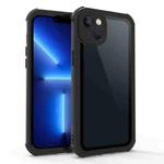 For iPhone 13 Acrylic + TPU Shockproof Phone Case(Black)