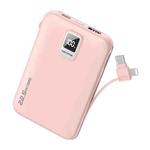 WEKOME WP-273 Noble Series 10000mAh LED Display Power Bank(Pink)