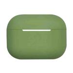 For AirPods Pro 2 Earphone Silicone Protective Case(Matcha Green)