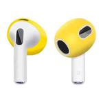 For AirPods Pro 2 Ear Cap Silicone Protective Case(Yellow)