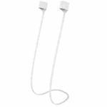 For AirPods Pro 2 Bluetooth Headset Anti-lost Rope Magnetic Silicone Lanyard(White)