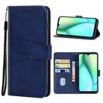 For Itel P38 Leather Phone Case(Blue)