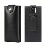 Folding Phone Universal Hanging Waist Bag,Size:16.5x7.3x2.5cm(Black)