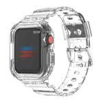 For Apple Watch Ultra 49mm Armor Integrated TPU Watch Band(Transparent)