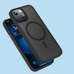 For iPhone 14 Benks Frosted Skin Feeling Magnetic Shockproof Phone Case(Black)