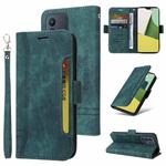 For vivo S12 BETOPNICE Dual-side Buckle Leather Phone Case(Green)