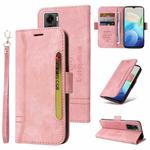For vivo Y55 5G Global / Y75 5G Global BETOPNICE Dual-side Buckle Leather Phone Case(Pink)