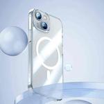 For iPhone 14 Plus Benks Ultra-thin TPU + Glass MagSafe Phone Case(Transparent)