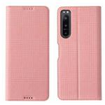 For Sony Xperia 5 IV ViLi DH Series Shockproof Leather Phone Case(Pink)