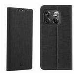 For OnePlus 10T 5G/Ace Pro 5G ViLi DMX Series TPU + PU Shockproof Leather Phone Case(Black)