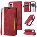 For Nothing Phone 1 BETOPNICE Dual-side Buckle Leather Phone Case(Red)