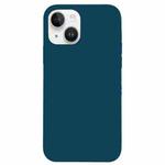 For iPhone 14 Solid Silicone Phone Case(Xingyu Blue)