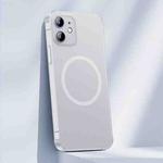 For iPhone 12 mini Benks Ultra-thin Zero Sense MagSafe Frosted Phone Case(White)
