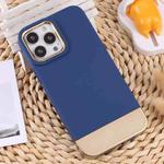For iPhone 14 Pro Max TPU + Electroplated PC Phone Case(Blue)