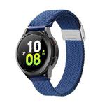 For Samsung Watch DUX DUCIS 20mm Braided Nylon Elastic Watch Band(Blue)